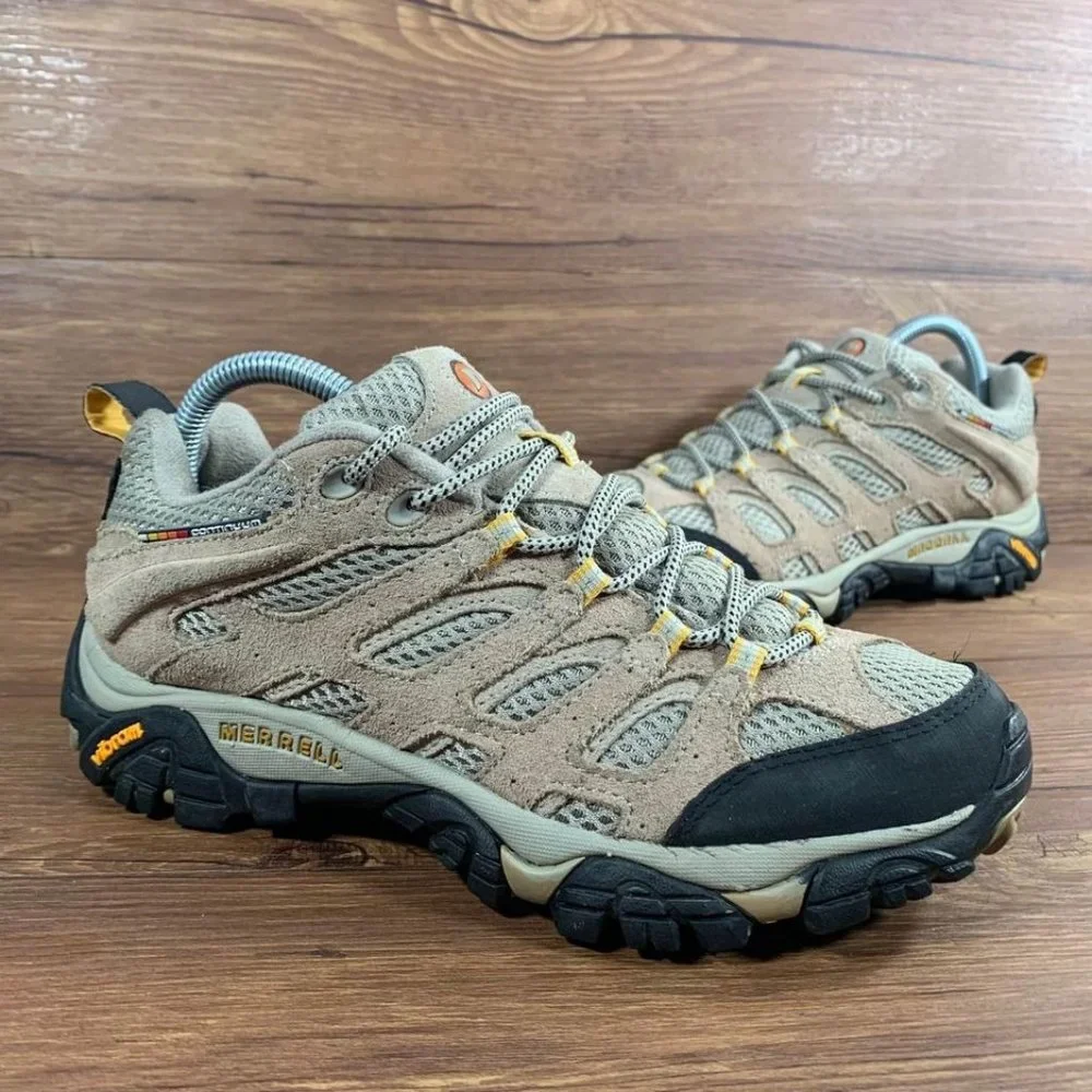 Merrell Moab Taupe Hiking Shoes Women’s Size 8 Taupe Vibram